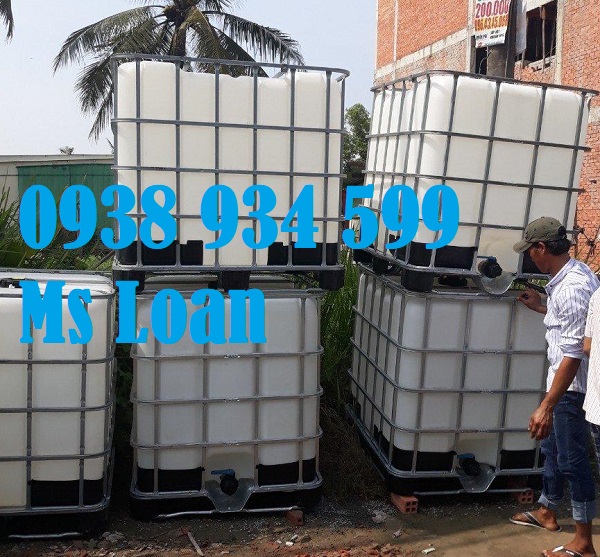 Tank nhựa vuông khung thép 1000 lít tại Hồ Chí Minh