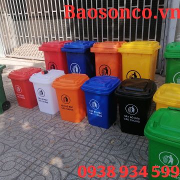 Thùng rác nhựa giá rẻ tại HCM